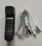 KAREL TEST TELEFONU SİYAH (KESMELİ KESMESİZ TEST KABLOLU)