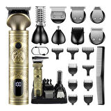 Profesyonel Saç Kesme Makinesi Tek Gövde 6 Başlık Standlı V-106