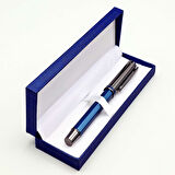 Öğretmene Hediye Kutulu Kalem Mavi