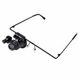 Gözlük Model 20X16Mm Optik Lens Led Işık Monoküler Büyüteç