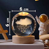 Yağmur Bulutu Işıklı Cam Küre Kod 58