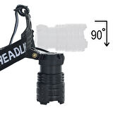 GT100 Led Şarjlı Kafa Lambası WT-628