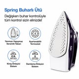 Fakir Spring Buharlı Ütü Seramik Taban 2600W Mor