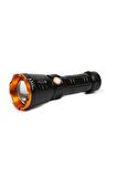Powerdex Pd-6682 1000 Lümen 15 Watt Profesyonel Şarjlı El Feneri