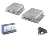 Hdmi Kvm Extender 4K Loop-Out 120 M - Gümüş HDX1363