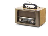 Bluetooth Nostaljik Hoparlör Fm Kumandalı 31 X 17.7 X 19.9 Cm NS6670BT