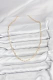 CM 14K Gold Renk Kalp Zincirli Kadın Kolye - TJ-BKO10924