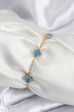 316L Çelik Gold Renk Buz Misi Baby Boy Yonca Kadın Bileklik TJ-BB7948