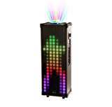 Acs-25 80W Animasyonlu Rgb LED Işıklı Ultra Bass Profesyonel Ses Sistemi