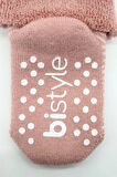 Çemberli Kaymaz Havlu Soket Çorap 2'li Bs10503 Pudra Pembe