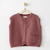 Casual Yelek Dusky Rose