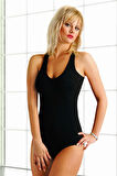 Likralı Kadın Sporcu Body 4060