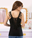 Dekolte Güpürlü Kadın Atlet 178