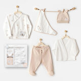 Happy Animals 5'li Hastane Çıkışı Ekru