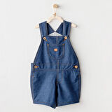 Andywawa Ac25932 Casual Bebek Salopet İndigo