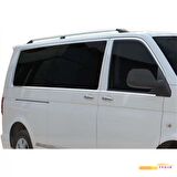 Volkswagen T6 Transporter Kısa Şasi 2010 Sonrası Cam Çerçevesi 14 Parça Paslanmaz Çelik