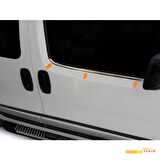 Fiat Fiorino Mini Van 2007 Sonrası Cam Çıtası 2 Parça Paslanmaz Çelik