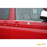 Volkswagen T5 Transporter Van 2010-2014 Cam Çıtası 2 Parça Paslanmaz Çelik