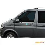 Volkswagen T6 Transporter Van 2015 Sonrası Cam Çıtası 2 Parça Paslanmaz Çelik