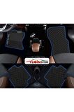 Subaru Outback 2010-2014 Prime Siyah Deri Mavi Kenar Paspas