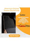 Mercedes A Serisi W168 1997-2004 -short  Siyah Halı Bej Kenar Halı Paspas
