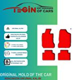 Chrysler Neon 2000-2005 Prime Siyah Halı Bej Kenar Halı Paspas