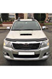 Hilux Ön Kaput Koruyucu Rüzgarlığı 2012 2013 2014 2015 Uyumlu