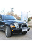 Jeep Cherokee Ön Kaput Koruma Uyumlu  Rüzgarlığı 3mm Akrilik (abs) Parlak Siyah Deflektör 2002-2008