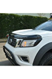 Nissan Navara 2016 - 2020 Arası Uyumlu Ön Kaput Koruyucu Rüzgarlık