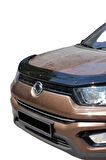 Ssangyong Tıvolı Kaput Koruma / Kaput Rüzgarlığı Koruyucu 2015+ Uyumlu
