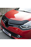 Renault Clio Uyumlu 4 Ön Kaput Koruma / Kaput Rüzgarlığı 2012 Ve Sonrası + Kaput Koruyucu