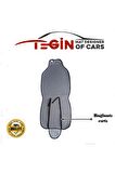 Araba Koltuk Minderi Kumaş Ikili Koltuk Minderi Terletmez Ergonomik Siyah