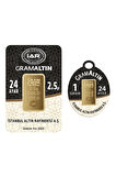 3,5 Gram (2,5+1) Külçe Gram Altın IAR 24 Ayar 