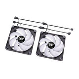 Thermaltake ARGB 2x12cm Kasa Fanı Seti (ARGB Kontrolcü Dahil) (TH-CL-F149-PL12SW-A)