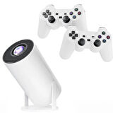 Ozmik M300 Max Retro video oyunu konsolları Android11 sistemi mini taşınabilir akıllı projektör