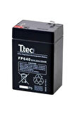 6 VOLT 4 AMPER KURU TİP AKÜ VE 1 AMPER AKÜ ŞARJ ALETİ