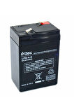 6 VOLT 4 AMPER KURU TİP AKÜ VE 1 AMPER AKÜ ŞARJ ALETİ