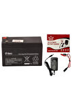 PİLSAN AKÜLÜ ARABA İÇİN 12V 7AH AKÜ VE 3 AMPER ŞARJ ALETİ TTEC