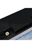 12V 24AH ELEKTRİKLİ BİSİKLET AKÜSÜ VE 3 AMPER AKÜ ŞARJ ALETİ
