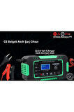 12V 24A ELEKTRİKLİ BİSİKLET AKÜSÜ 6 AMPER AKILLI ŞARJ ALETİ LCD GÖSTERGELİ