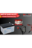 12V 12 AMPER AKÜ VE HIZLI ŞARJ ALETİ 3 AMPER KALİTELİ