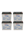12V 24AH JEL AKÜ ELEKTRİKLİ BİSİKLET İÇİN 4LÜ 2025 MALEZYA ÜRETİMİ KALİTELİ