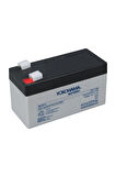 12V 1.3 AMPER ALARM AKÜSÜ VE ŞARJ ALETİ 1 AMPER