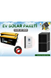 LİFEPO4 SOLAR GÜNEŞ ENERJİ PAKETİ EV İHTİYAÇLARI İÇİN
