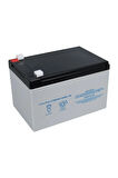 12V 12 AMPER KURU TİP AKÜ VE ŞARJ ALETİ 1 AMPER