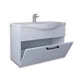 Teta Home Eko 80 cm Mdf Banyo Lavabolu Alt Dolap