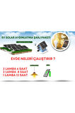 GÜNEŞ ENERJİLİ BAHÇE LAMBA SETİ