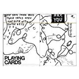 Theory11 Shantell Martin White Oyun Kağıdı Koleksiyonluk iskambil Kartları