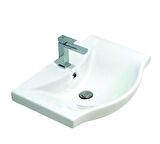 Teta Home Kahire 80cm Antrasit MDF Banyo Dolabı Seti