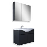 Teta Home Kahire 65 Cm Mdf Banyo Dolabı Seti
